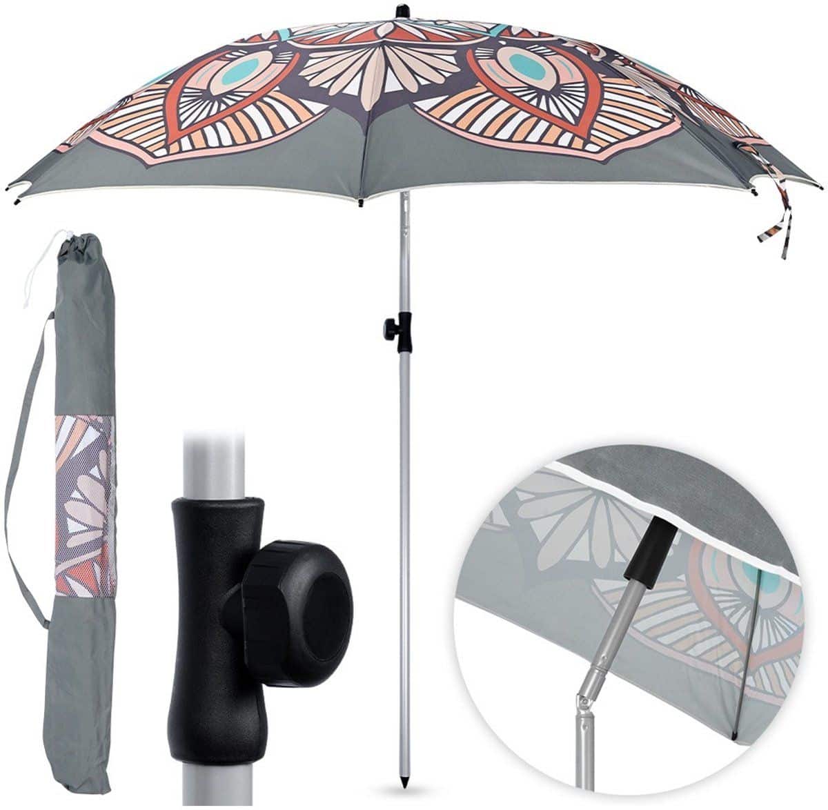 tuin strandparasol verstelbaar 180 cm tuinparasol strand parasol
