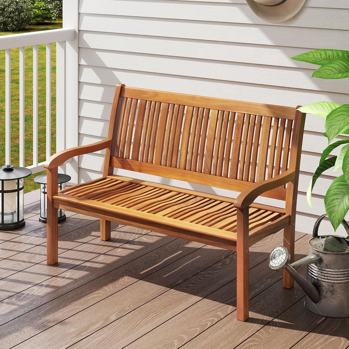 tuinbank 2 3 persoons acaciahout naturel acaciahout