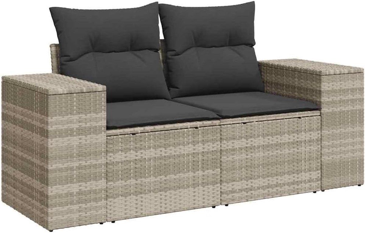 tuinbank 2 zits loungebank buiten ontspannen in de tuin