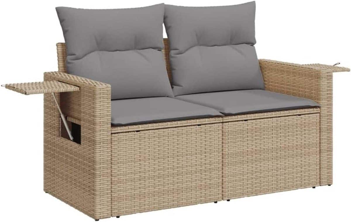 tuinbank 2 zits loungebank buiten ontspannen in tuin