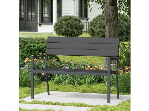 Tuinbank - Balkonbank Parkbank - Buiten Zitten - Weerbestendig WPC