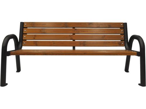 Tuinbank Hout - Buitenbank Parkbank - Ontspannen Buiten - Scandinavisch
