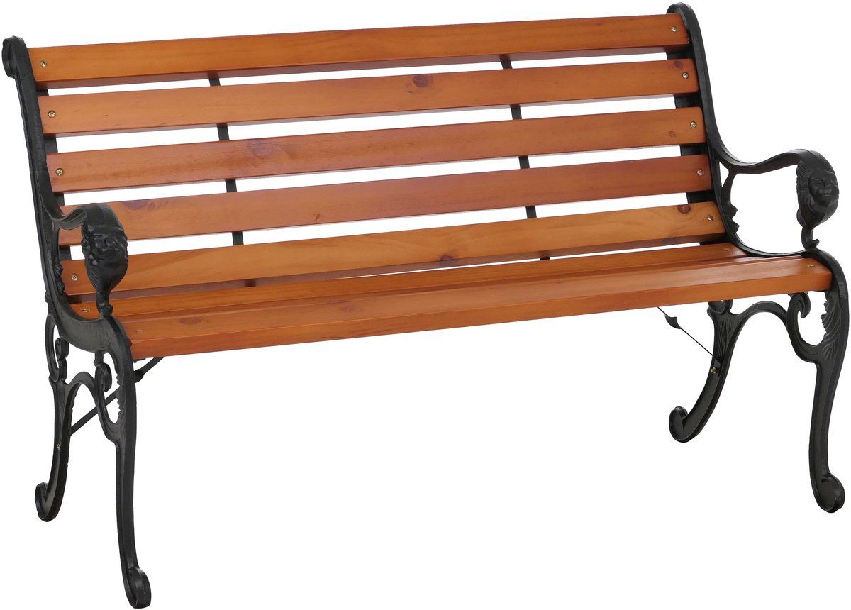 tuinbank mcw o25, parkbank, houten bank voor twee personen