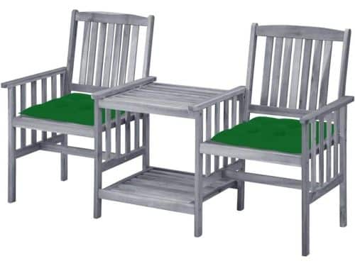 Tuinbank met tafel - Bistroset acaciahout - Ontspannen buiten zitten
