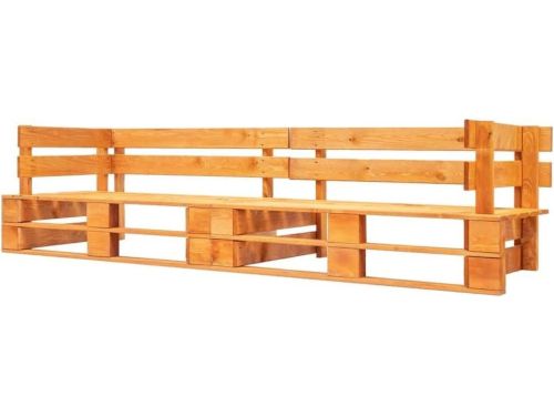 Tuinbank Pallet Hout - Bankje Loungebank - Ontspannen in de