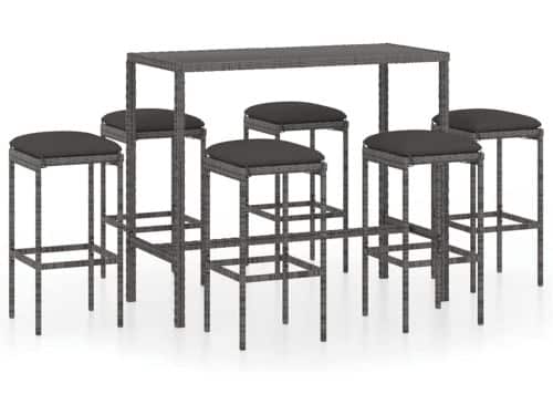 Tuinbar set - Balkonset hoge tafel - Buiten genieten