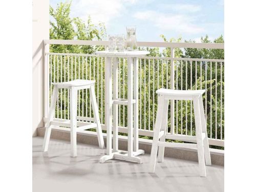 Tuinbarset 3-delig - Balkonset Terras - Buiten Ontspannen - Weerbestendig