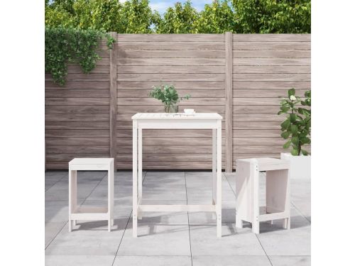 Tuinbarset 3-delig - Bistroset Hout - Buiten Genieten - Massief