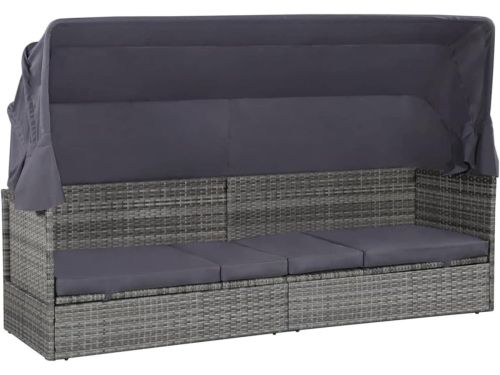 Tuinbed met luifel - Ligbed buiten - Ontspannen in de