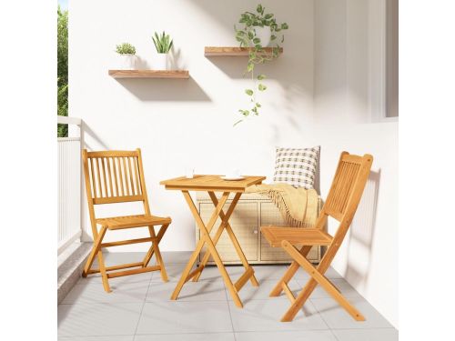 Tuinbistroset Hout - Balkonset Terras - Buiten Zitten - Opvouwbaar