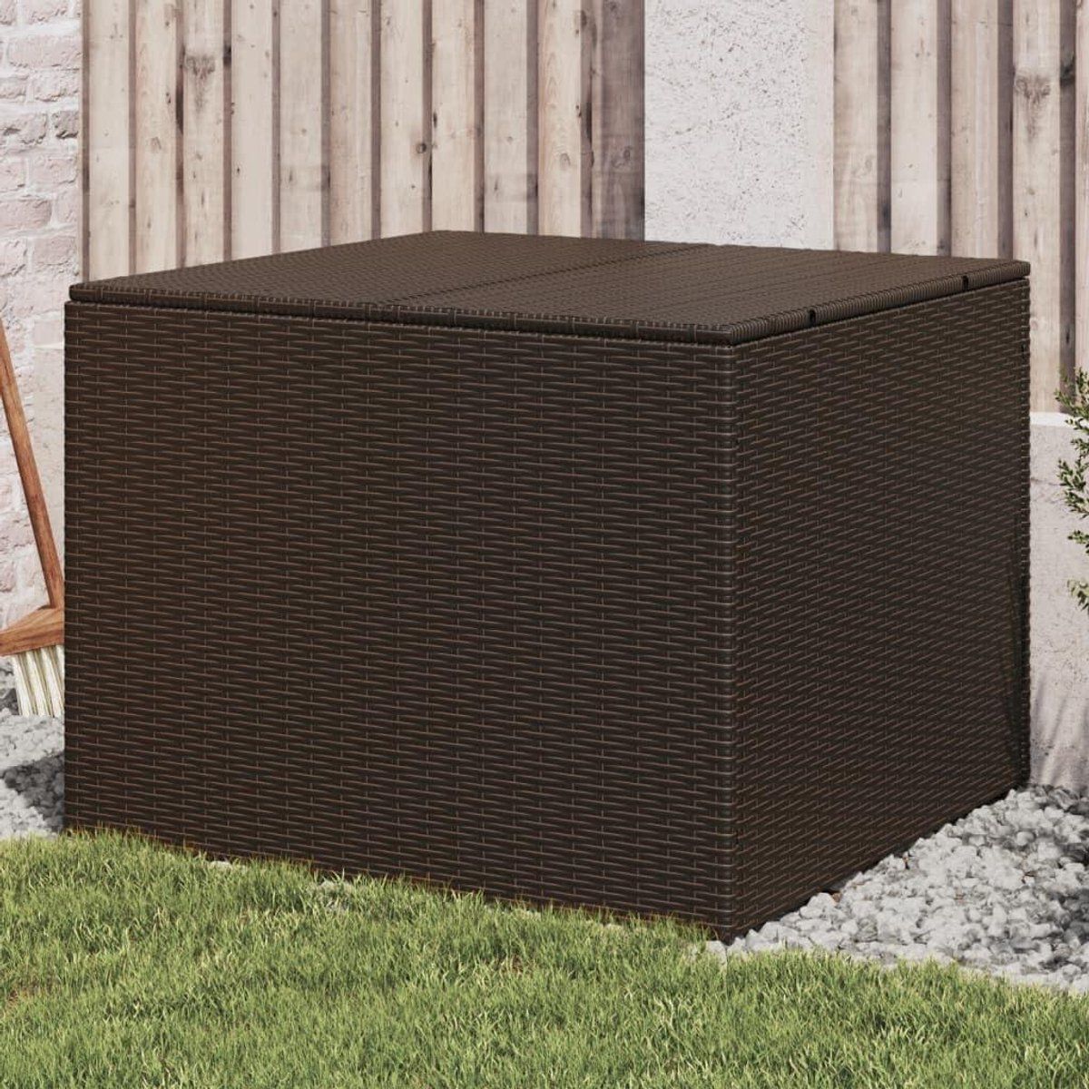 tuinbox met deksel opbergbox tuin tuinspullen opbergen