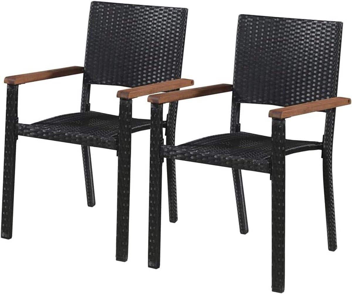 tuineetset 3 delig balkonset tuinmeubelen buiten eten acaciahouten