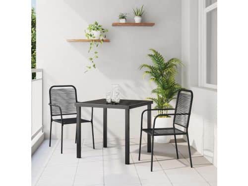 Tuineetset 3-delig - Bistroset Tuin - Buiten Ontspannen - UV-bestendig