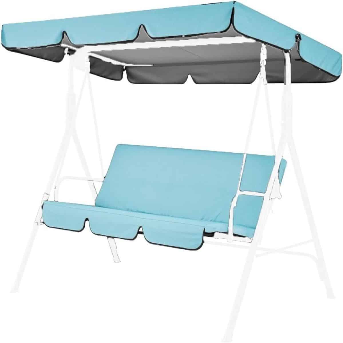 tuinluifel schommelbank schommelhoes buiten ontspannen waterdicht uv bestendig