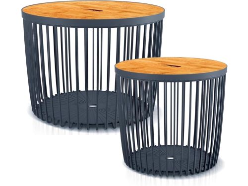 Tuinmand bijzettafel - Decoratieve mand - Buitenmeubilair - Modern design