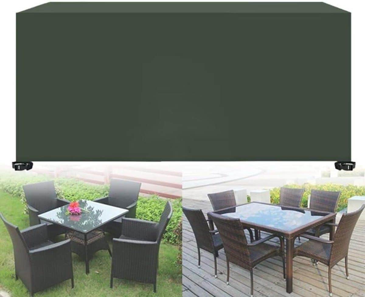 tuinmeubelhoes rechthoekig tafel stoel bank cover buitenmeubels beschermen