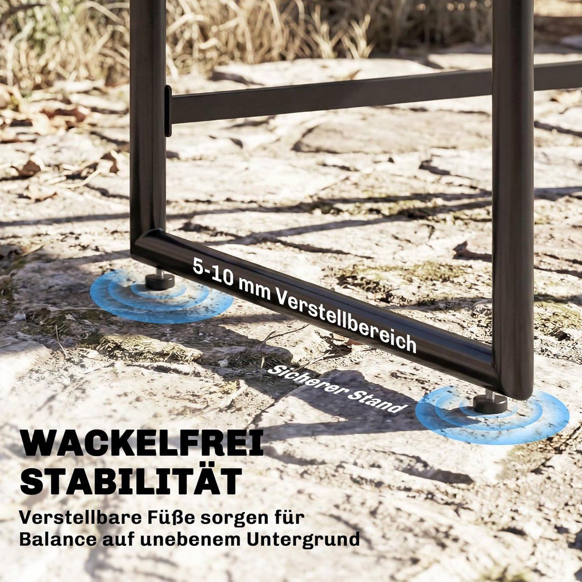 tuinmeubelset 5 delig 108 x 108 x 72,5 cm