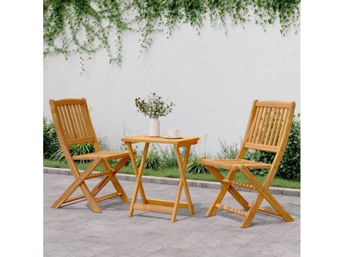 Tuinmeubelset Hout - Bistroset Klaptafel - Buiten Zitten - Inklapbaar