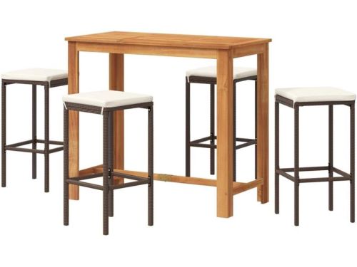 Tuinmeubelset met Krukken - Outdoor Barset Terras Set - Buiten