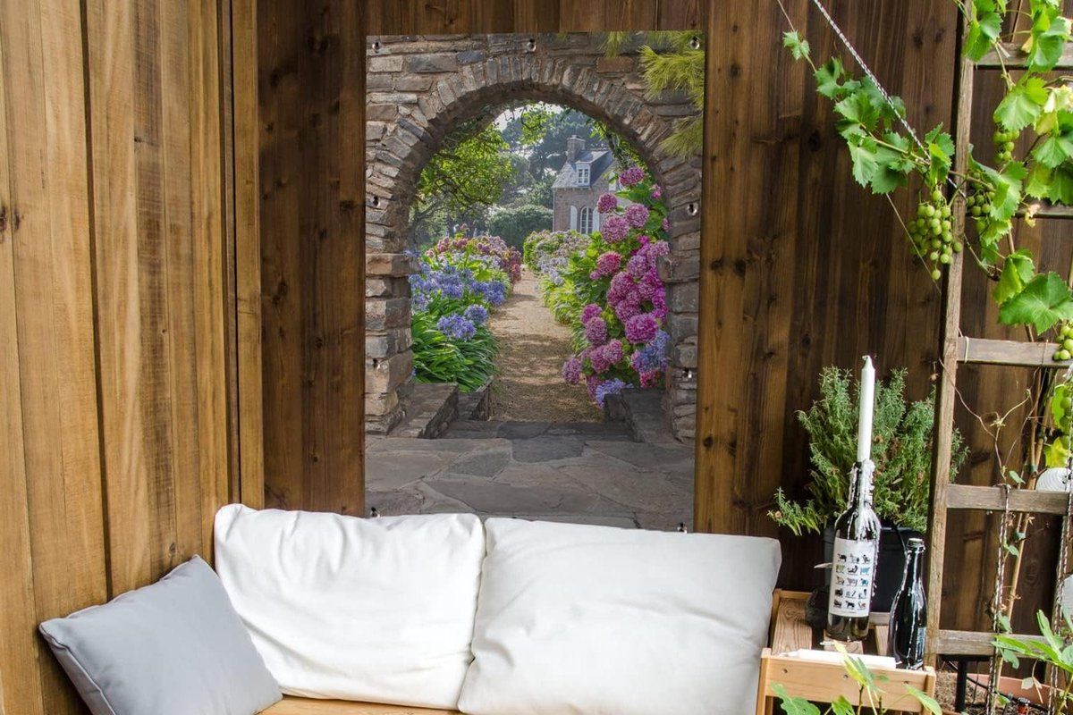tuinposter bloem buitenkleed tuin decoratie uv bestendig