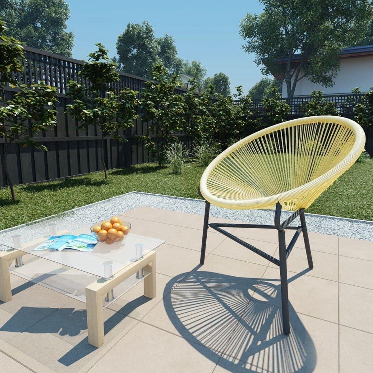 tuinstoel acapulco lounge stoel buiten zitten waterbestendig