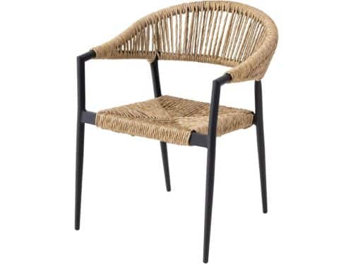 Tuinstoel - Buitenstoel Fauteuil - Terras Ontspannen - Stapelbaar Weerbestendig