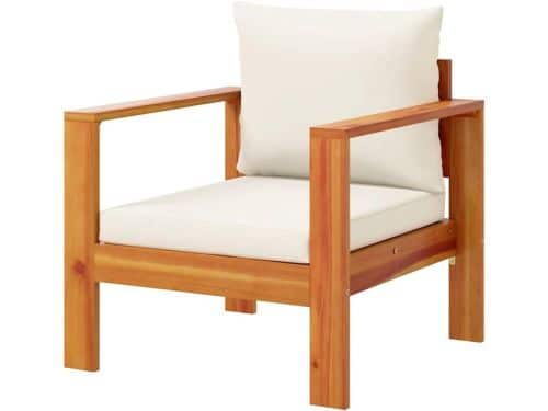 Tuinstoel met Kussens - Lounge Stoel Buiten - Buiten Ontspannen
