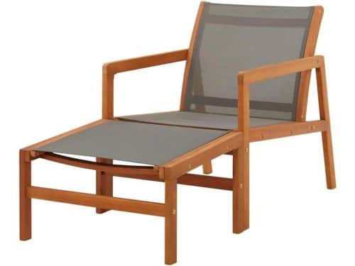Tuinstoel met voetsteun - Outdoor lounge stoel - Ontspannen in