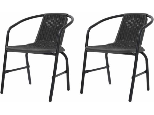 Tuinstoelen 2 stuks - Buitenstoelen Fauteuils - Buiten Zitten