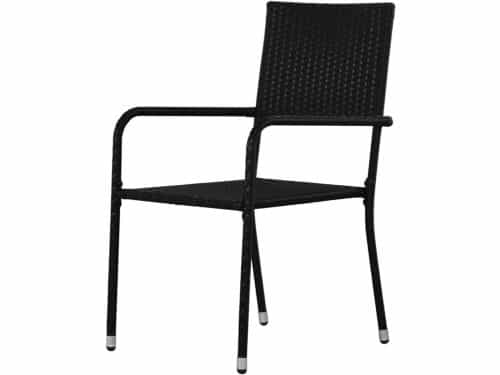 Tuinstoelen 2 stuks - Stapelbare stoelen - Buiten dineren