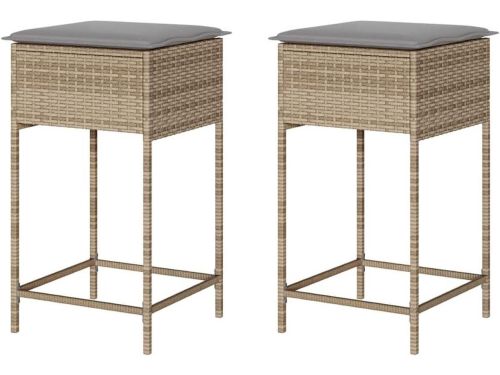 Tuinstoelen - Bistrostoelen Barstoelen - Buiten Zitten - Met Kussens