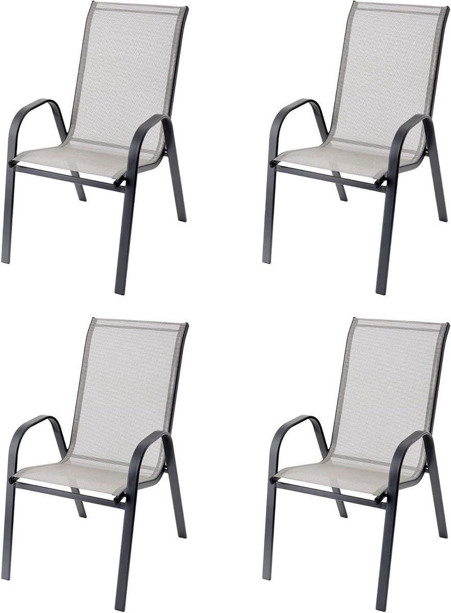 tuinstoelen buitenstoelen buiten zitten stapelbaar 66