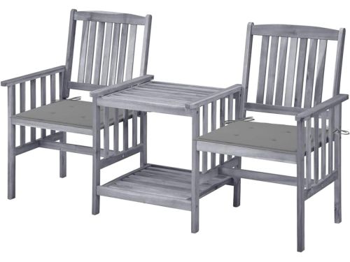Tuinstoelen met Theetafel - Balkonstoelen Bistroset - Genieten van Thee