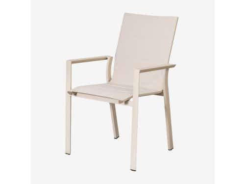 Tuinstoelen Stapelbaar - Buitenstoelen Aluminium - Terras Ontspannen - Stapelbaar