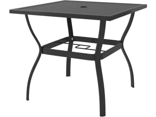 Tuintafel - Balkontafel Klaptafel - Buiten Genieten - Met Parasolgat