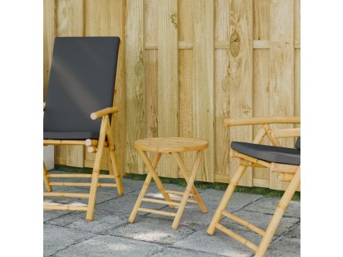 Tuintafel Bamboe - Klaptafel Multifunctioneel - Buiten Zitten - Opvouwbaar