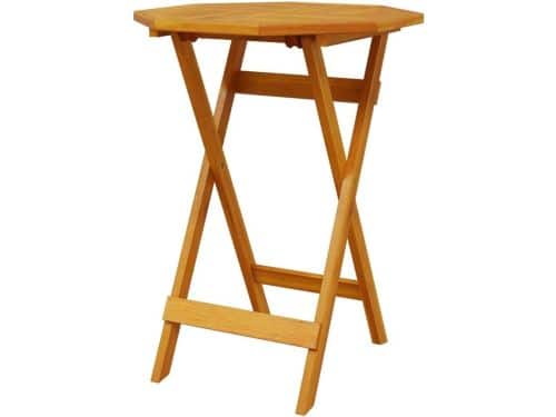 Tuintafel Klapbaar - Bijzettafel Balkontafel - Buiten Zitten - Massief