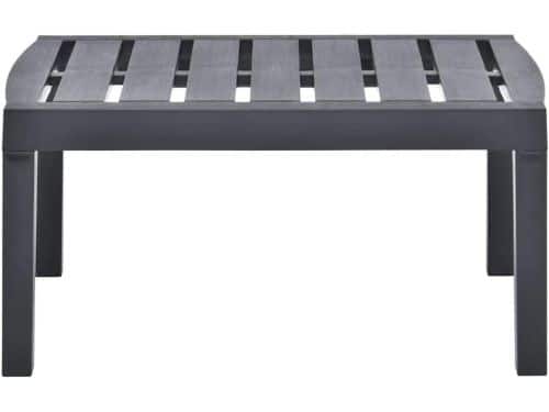 Tuintafel Kunststof - Buiten bijzettafel - Terras Ontspanning - Verrottingsbestendig