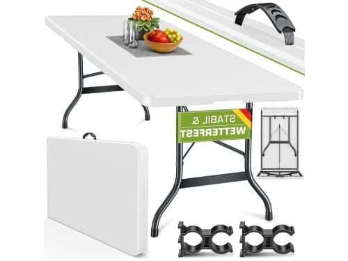 Tuintafel Kunststof - Klaptafel Buffet - Feestelijke Bijeenkomsten - Praktische