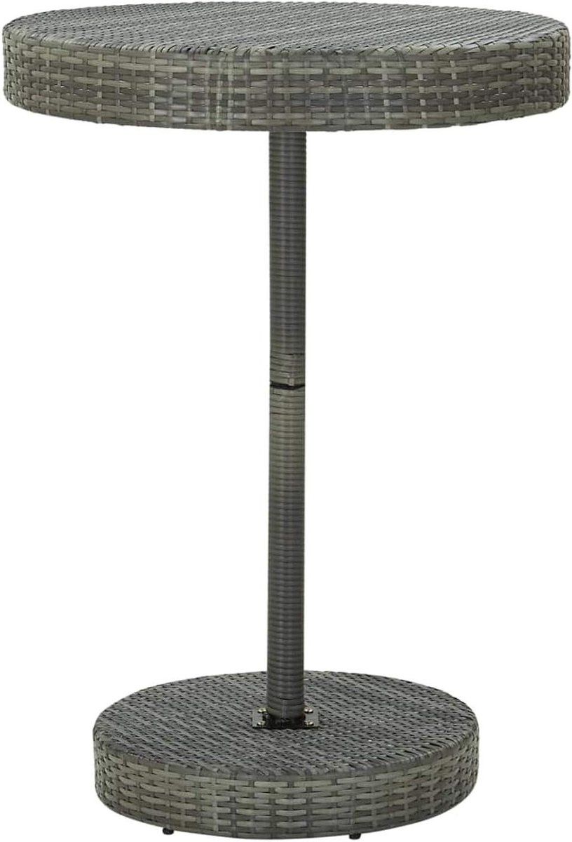 tuintafel rotan buitentafel bijzettafel buiten genieten uv bescherming