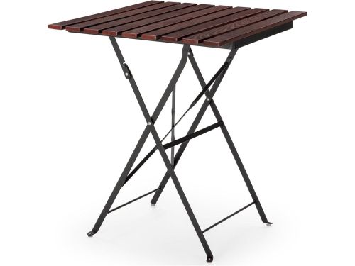 Tuintafel Vierkant - Balkontafel Klaptafel - Buiten Zitten - Hout