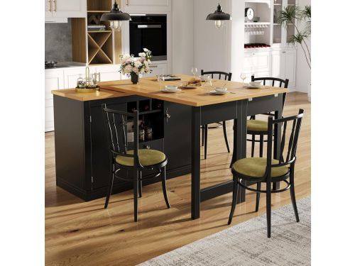 Uittrekbare Bartafel - Draaibaar Tafel - Flexibel Wonen - 360
