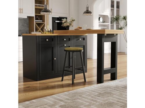 Uittrekbare bartafel - Eettafel met opbergruimte - Ruimtebesparend wonen