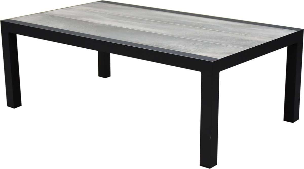 vegas lounge tuintafel aluminium antraciet