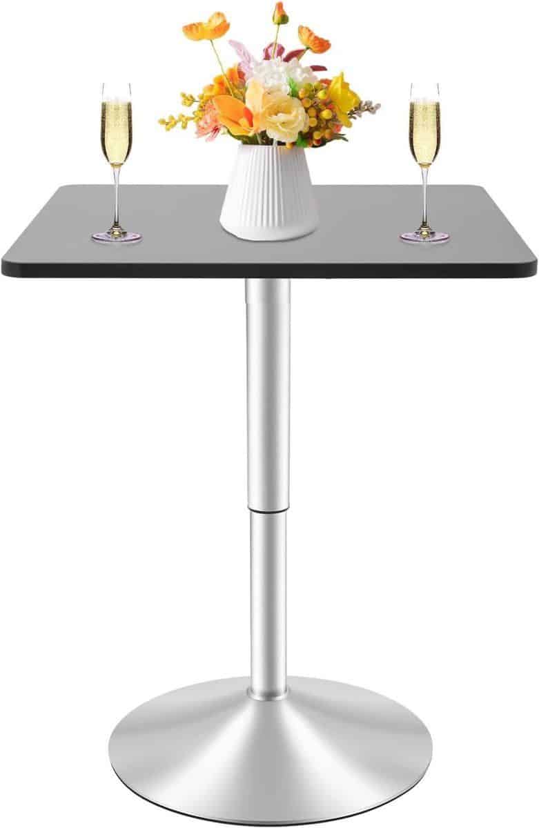 verstelbare bartafel pubtafel cocktailtafel ruimte besparen 360