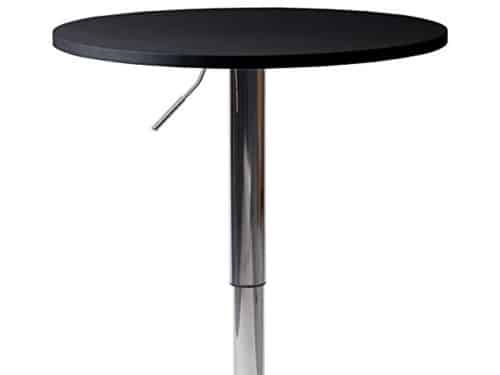 Verstelbare ronde bartafel 60 cm Hoogte verstelbaar