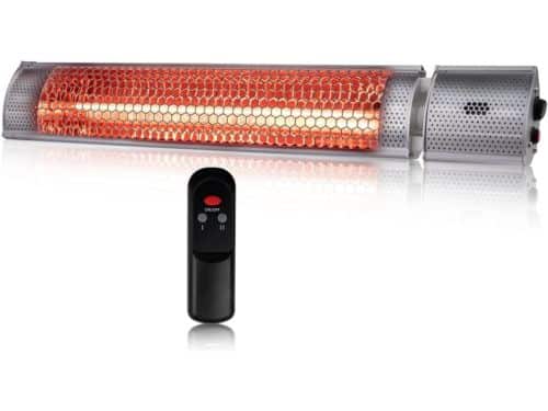 VH Supplies® Terrasverwarmer Elektrisch - Infrarood Verwarming - Heater voor