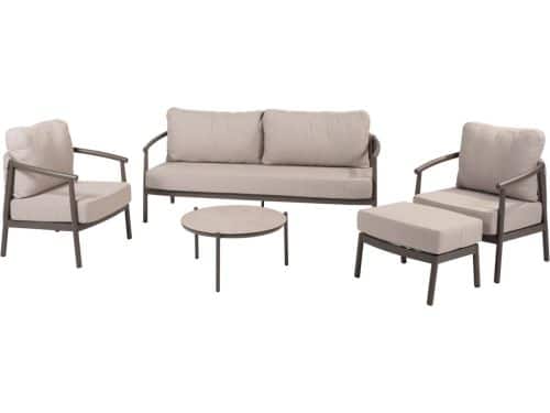 Vic Barolo stoel bank loungeset 5 delig keramiek terre Taste