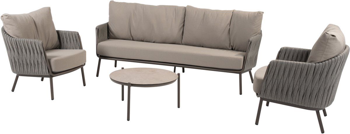 vic cannes stoel bank loungeset 4 delig organic terre taste
