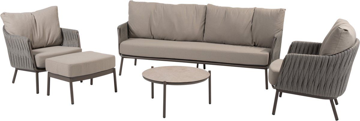vic cannes stoel bank loungeset 5 delig organic terre taste